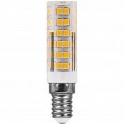 Лампа светодиодная Feron E14 7W 2700K прозрачная LB-433 25898