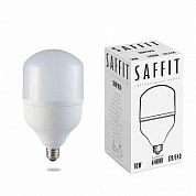 Лампа светодиодная Saffit E27-E40 50W 6400K Цилиндр Матовая SBHP1050 55095