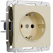 Розетка Werkel айвори акрил W1171043 4690389197086