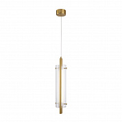 Подвесной светодиодный светильник Indigo Vitreo 11067/A/1P Brass V000173L