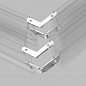 Комплект угловых соединителей шинопровода Denkirs Smart One (4 шт.) TR2027-AL
