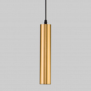 Подвесной светодиодный светильник Eurosvet Single 50161/1 LED золото