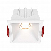 Встраиваемый светильник Maytoni Alfa LED DL043-01-10W3K-D-SQ-W