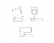 Трековый светодиодный светильник Maytoni Vuoro TR029-3-20W4K-W