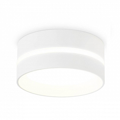 Накладной светильник Ambrella light SWH/FR белый песок/белый матовый TN5388