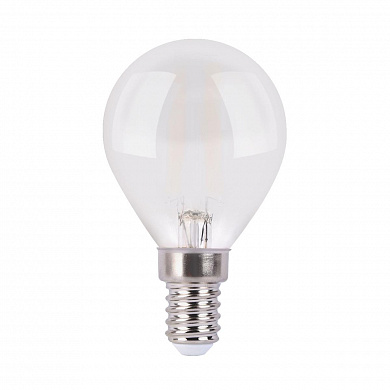 Лампа светодиодная филаментная Elektrostandard E14 6W 3300K матовая a049060