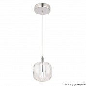 Подвесной светильник Crystal Lux Box SP1 Chrome/Transparent