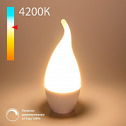 Лампа светодиодная диммируемая Elektrostandard E14 7W 4200K матовая BLE1450 a063764