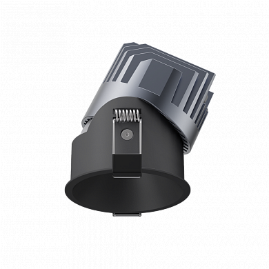 200001 RCL Wateo Встраиваемый светодиодный свет-к, черный, 10W, 36°, 3000K, IP65