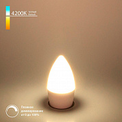 Лампа светодиодная диммируемая Elektrostandard E14 7W 4200K матовая BLE1448 a063762