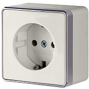 Розетка с заземлением Werkel Gallant слоновая кость W5071003 4690389164477