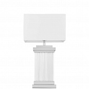Настольная лампа Lumina Deco Davos LDT 310 CHR+WT