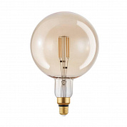 Лампа светодиодная филаментная диммируемая Eglo E27 4,5W 2200K янтарь 110108