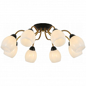Потолочная люстра Illumico IL8193-8COU-79 BK GD