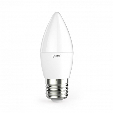 Лампа светодиодная Gauss E27 6.5W 4100К матовая 103102207