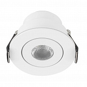 Мебельный светодиодный светильник Arlight LTM-R52WH 3W Day White 30deg 014914