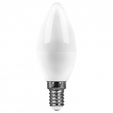 Лампа светодиодная Saffit E14 15W 6400K матовая SBC3715 55207