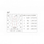 300003 SML Moleno Накладной светодиодный свет-к, мат. никель, 15W, 36°, 3000K, IP20