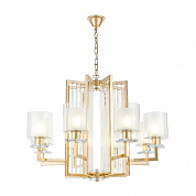 Подвесная люстра Lumina Deco Manhattan LDP 8012-8 F.GD