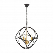 Подвесная люстра Lumina Deco Casai LDP 1243-3 BK+MD