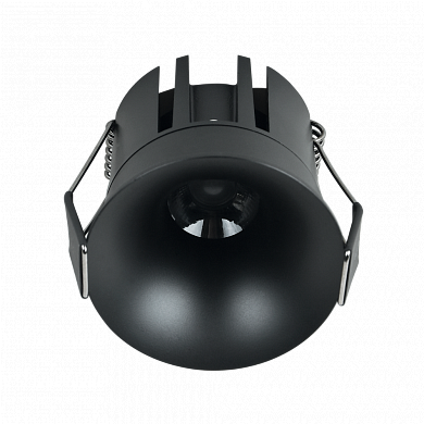 200018 RCL Griggo Встраиваемый светодиодный светильник, черный, 8W, 36°, 3000K