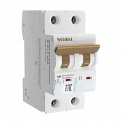 Автоматический выключатель Werkel 2P 25А C 4,5кА W902P254 4690389192708