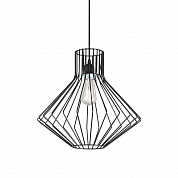 Подвесной светильник Ideal Lux Ampolla-4 SP1 Nero 167497