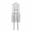 Лампа галогенная Uniel G4 35W прозрачная JC-12/35/G4 CL 00825