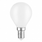 Лампа светодиодная филаментная диммируемая Gauss E14 9W 4100К матовая 105201209-D