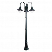 Садово-парковый светильник Arte Lamp Malaga A1086PA-3BG