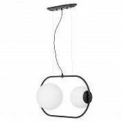 Подвесная люстра Lumina Deco Panari LDP 1210-2-PR BK