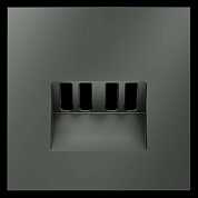 Накладка для розетки акустической 4-местной , S70 (титан) Voltum VLS001506