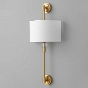 Бра Crystal Lux VINTAGE AP2 BRASS