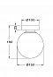 Настенный светильник Maytoni Basic form MOD321WL-01B