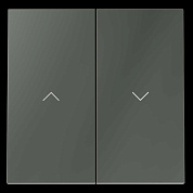 Клавиши для выключателя жалюзи, S70 (титан) Voltum VLS002506