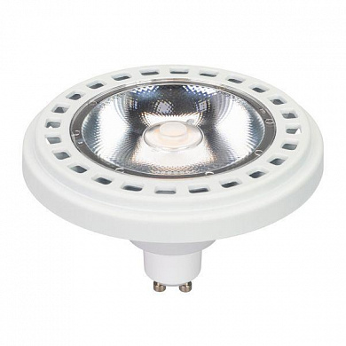 Лампа светодиодная диммируемая Arlight GU10 15W 4000K прозрачная AR111-Unit-GU10-15W-Dim Day4000 025628