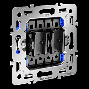 Механизм перекрестного переключателя двухклавишного 10А, S70 Voltum VLS0205M