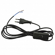 Шнур сетевой с вилкой и выключателем Uniel UCX-C10/02A-170 Black UL-00004429