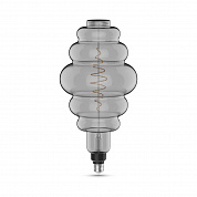 Лампа светодиодная филаментная Gauss E27 8,5W 1800K серая 161802005