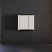 Клавиши для выключателя/переключателя трехклавишного, S70 (хлопок) Voltum VLS000513