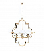 Подвесная люстра Lumina Deco Baltimore LDP 8020-6 GD+WT