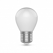 Лампа светодиодная филаментная Gauss E27 4,5W 2700К матовая 1055215