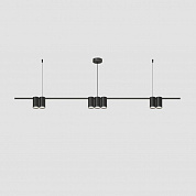 Подвесная люстра Denkirs Orbit DK4063-BK