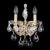 Бра Crystal Lux Isabel AP2 Gold/Transparent