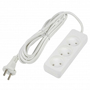 Удлинитель Uniel Ultra 3гн х 3м б/з S-CU3-3 White UL-00009982