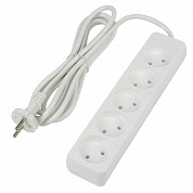 Удлинитель Uniel Ultra 5гн х 3м б/з S-CU5-3 White UL-00009990