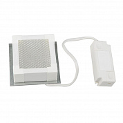 Встраиваемый светодиодный светильник Uniel ULP-1010 7W/4000К Ip40 Grilyato White UL-00007426
