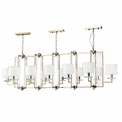Подвесная люстра Crystal Lux Nicolas SP12 L1600 Gold/White