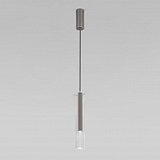 Подвесной светодиодный светильник Eurosvet Swan 50254/1 Led графит