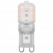 Лампа светодиодная Feron G9 5W 2700K Прямосторонняя Матовая LB-430 25636